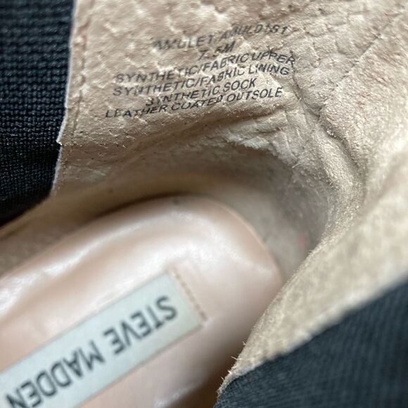 STEVE MADDEN 7.5 Amulet Unisex Heeled Chelsea Chunky Bootie Western Boot - Picture 3 of 10